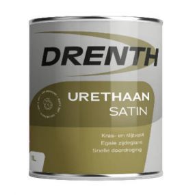Drenth Urethaan Satin Zijdeglansverf voor het schilderen van ramen, deuren en kozijnen.