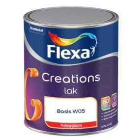 Flexa Creations Lak Hoogglans watergedragen binnenlak met luxe hoogglans afwerking
