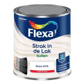 Flexa Strak in de Lak hoogglans buiten 1 liter