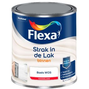 Flexa Strak in de lak binnen hoogglans 1 liter lichte kleur