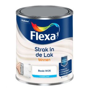 Flexa Strak in de lak binnen zijdeglans 1 liter lichte kleur