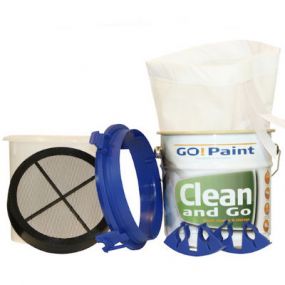 Go Paint Clean and Go System compleet voor het schoonmaken van verfkwasten