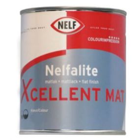 Nelf Nelfalite Xcellent Mat watergedragen matte verf voor binnen