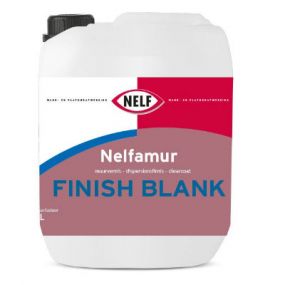 Nelfamur Finish Blank matte transparante muurafwerking 5 liter 