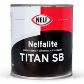 Nelf Nelfalite Titan SB gesiliconiseerde hoogglans verf voor houtwerk buiten