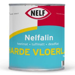 Nelf Nelfalin Harde Vloerlak Heel mat 1 liter matte blanke lak