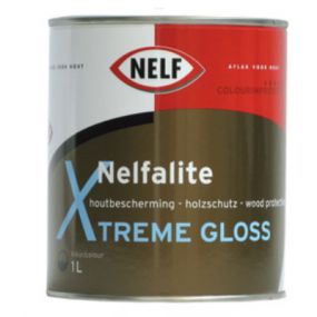 Nelf Nelfalite Xtreme Gloss hoogwaardige en duurzame hoogglans verf voor buiten met extreem lange levensduur.