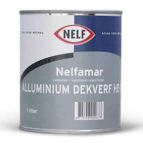 Nelfamar Aluminium Dekverf HB 300 hittebestedige verf voor op staal