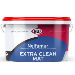 Nelfamur Extra Clean Mat zeer goed reinigbare muurverf