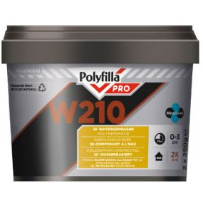 Polyfilla Pro W210 2k Houtvulmiddel 500 gram