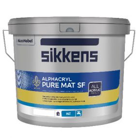 Sikkens Alphacryl Pure Mat SF 10 liter wit