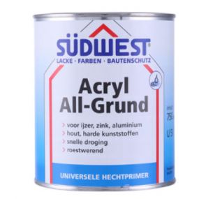 Sudwest Acryl Allgrund watergedragen roestwerende primer voor op staal