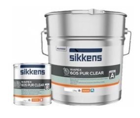 Sikkens Wapex 605 PUR Clearcoat, blanke 2K vloercoating