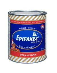 Epifanes Bootlak Blank hoogglans afwerking voor boten of beschermende houtlak