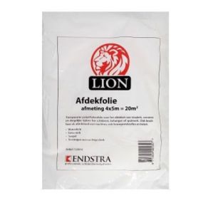 Afdekfolie 4 x 5 standaard - Afdekplastic voor afdekken van meubels