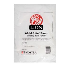 Afdekfolie vel 4 x 5 meter extra sterk
