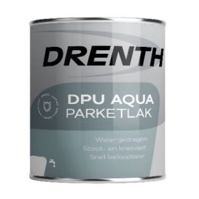 Drenth DPU Aqua Parketlak, zeer voordelig, slijt en kras vaste vloerlak