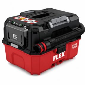 Flex-tools accu stofzuiger VC 9 LMC 18 RC compact 9 liter met HEPA filter