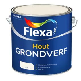 Flexa grondverf hout 2,5 liter wit