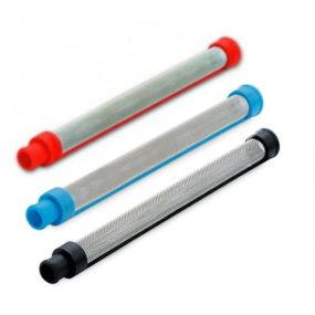 raco pistoolfilters 60 100 200 mesh zwart blauw rood voor muurverf lak en beits