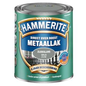 Hammerite Metaallak zijdeglans Grijs Z218