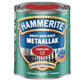 Hammerite Metaallak Zijdeglans Rood Z240