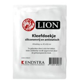 Kleefdoekje voor verwijderen van stof