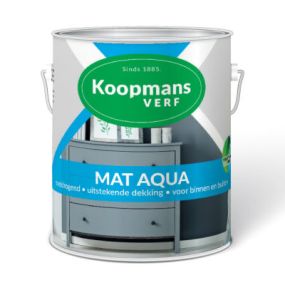Koopmans Mat Aqua matte verf