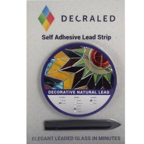 Decra Zelfklevend Loodband – Voor Imitatie Glas in Lood en Raamdecoraties