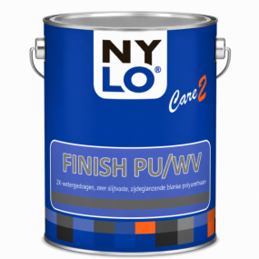 Nylo Finish PU/WV watergedragen polyurethaan vloercoating voor betonvloeren en gietvloeren met slijtvaste afwerking