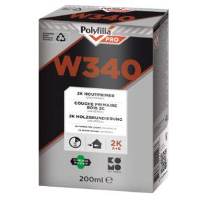 Polyfilla Pro W340 2k Hout impregneerprimer voor w350, W360 en W370