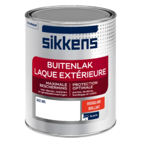Sikkens Buitenlak Hoogglans buitenverf voor deuren en kozijnen in hoogglans