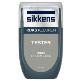 Sikkens Rijks groen grijs tester