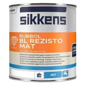 Sikkens Rubbol BL Rezisto Mat. De mooiste matte lak verf voor binnen. in wit en alle kleuren leverbaar.