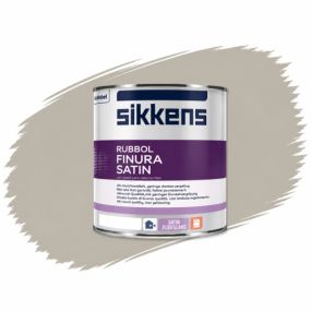 Sikkens Rubbol Finura Satin 1 liter in RAL 7044 (zijdegrijs) is beschikbaar als tweede kans. Een slimme keuze als je hoogwaardige lak wilt gebruiken, maar niet de volle prijs wilt betalen. 