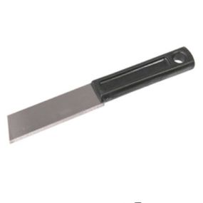 Uithakmes zwarte kunststof greep 9.5 cm