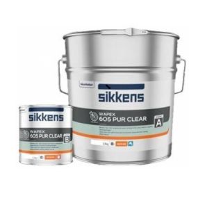 Sikkens Wapex 605 PUR Clearcoat, blanke 2K vloercoating